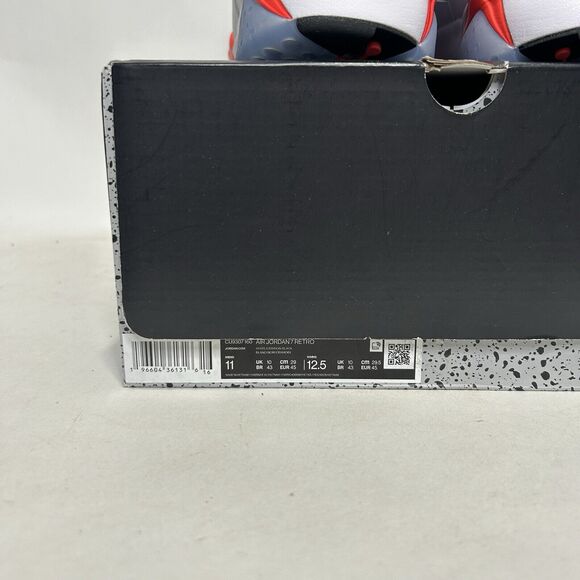 Nike Shoes Air Jordan 7 Retro "White Infrared" 2024 - Picture 5 of 5